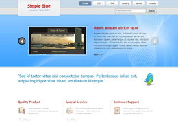 藍(lán)色產(chǎn)品展示企業(yè)CSS模板 - 寧波市海曙恩索網(wǎng)絡(luò)技術(shù)